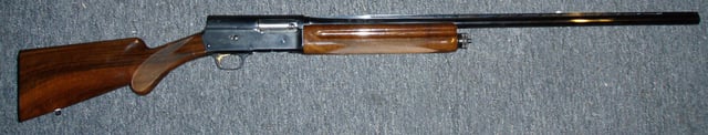 A Browning A-5 semi-automatic shotgun