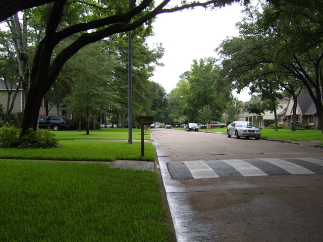 Looking east on Chadbourne Drive in Nottingham Forest, Section 8
