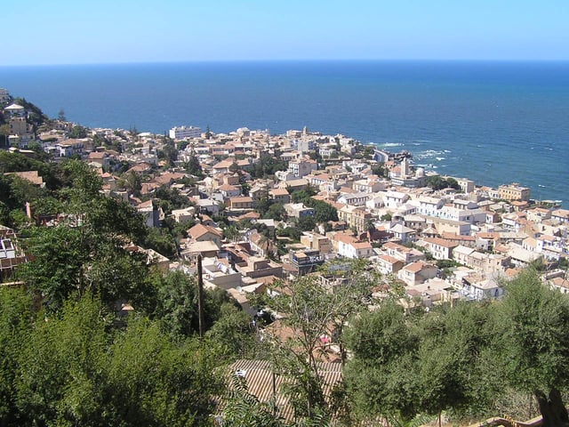 Panorama of the city as seen from Bologhine district