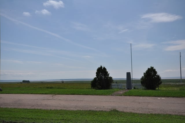 Marker at the site of Beaubassin