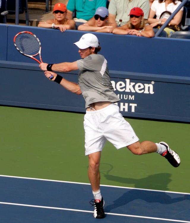 Murray at the 2008 US Open