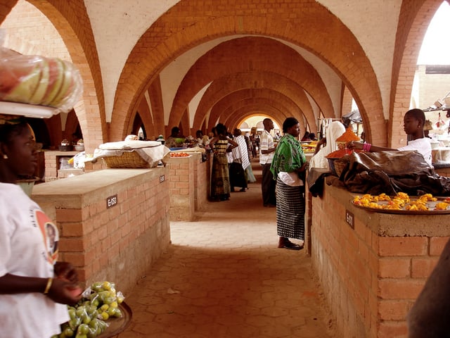 The Grand marché in Koudougou, Burkina Faso