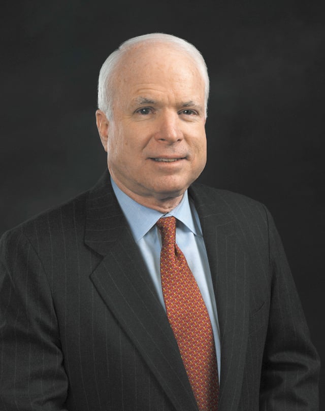 John McCain, United States senator from Arizona (1987–2018)