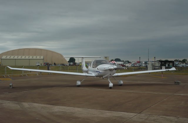 DA40 of USAFA at RIAT 2010.