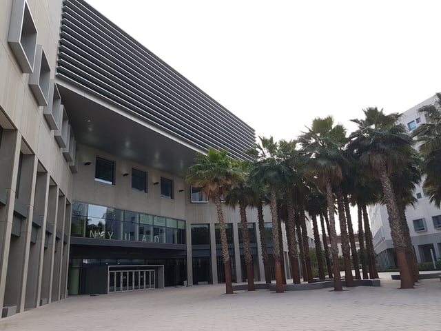 New York University Abu Dhabi campus on Saadiyat Island