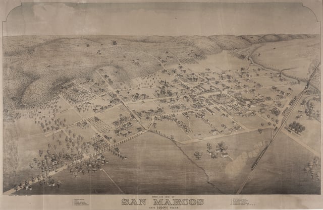 San Marcos in 1881