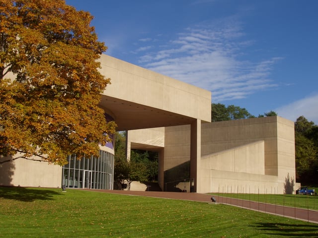 Paul Mellon Arts Center, designed by I.M. Pei