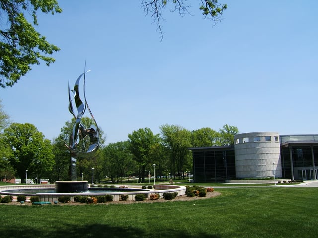 Campus of Rose-Hulman Institute of Technology, founded in 1874.