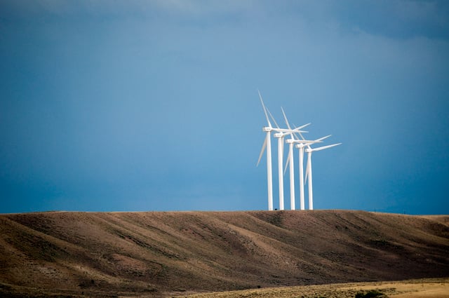 Wind farm in Uinta County