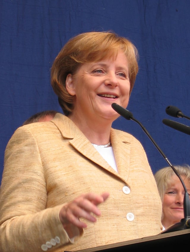 Merkel in 2007