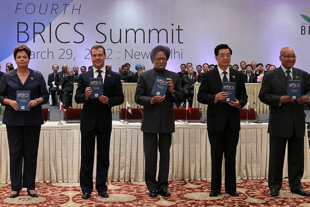 2012 BRICS Summit in New Delhi.