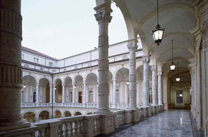 Hall of the Rectorate Palace of the University of Turin