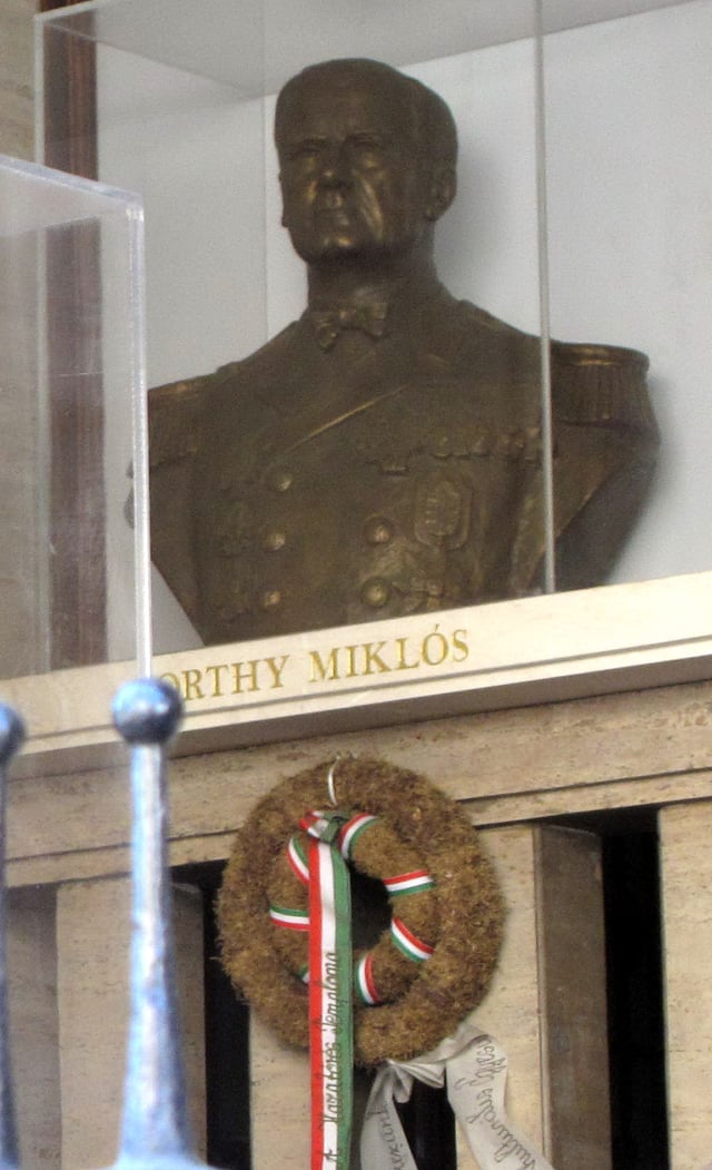 In 2013 the unveiling of Horthy's bust in a Calvinist Church in Budapest was followed by national and international criticisms.