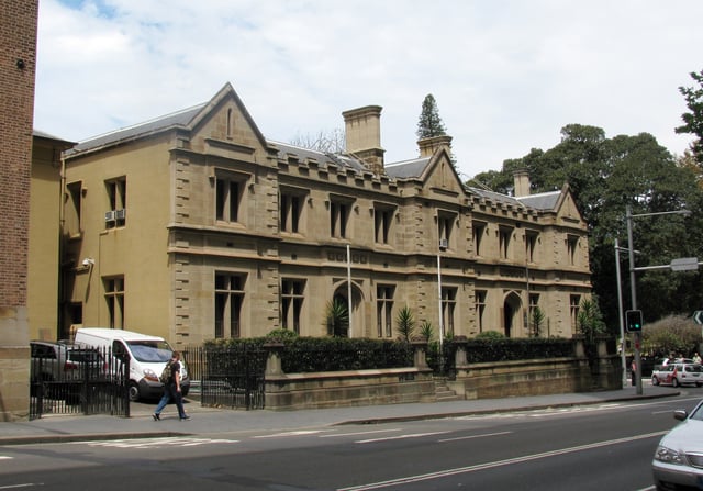 The Old Registry Office, now part of the Supreme Court of New South Wales, was one of three of the earliest established courts in Sydney.