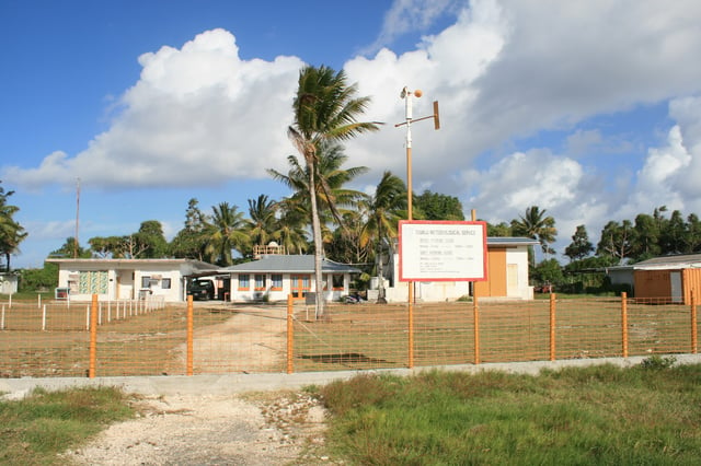 Tuvalu Meteorological Service, Fongafale, Funafuti atoll