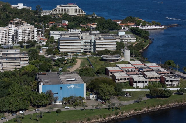 The Gragoatá campus of the Fluminense Federal University.