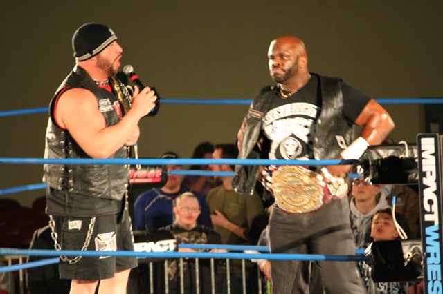 Bully Ray (President) and Devon (Sgt. at Arms) as World Heavyweight and Television Champions