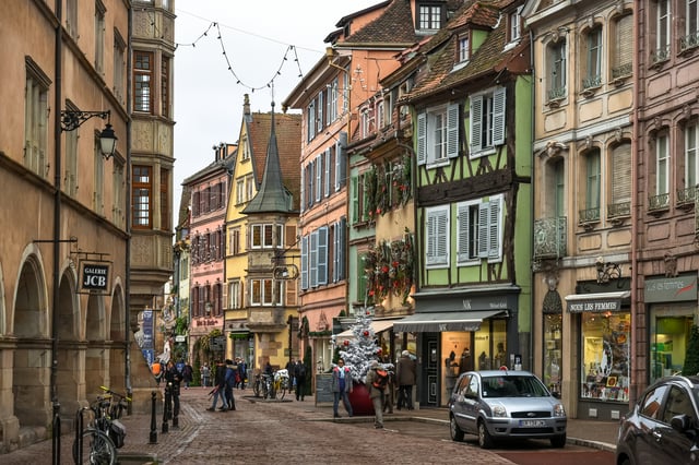 Part of the old town area