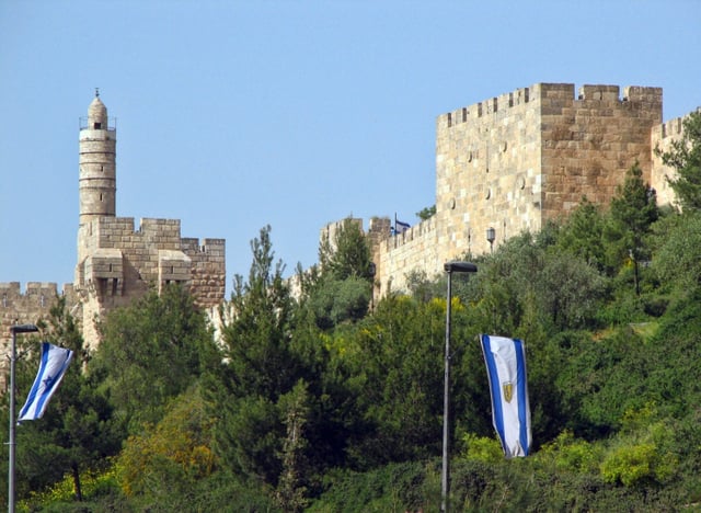 David's Citadel and the Ottoman walls