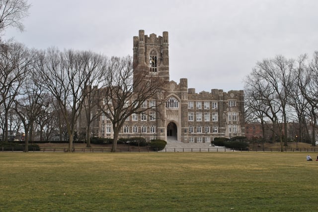 Keating Hall, administrative headquarters of the Graduate School of Arts & Sciences, Rose Hill
