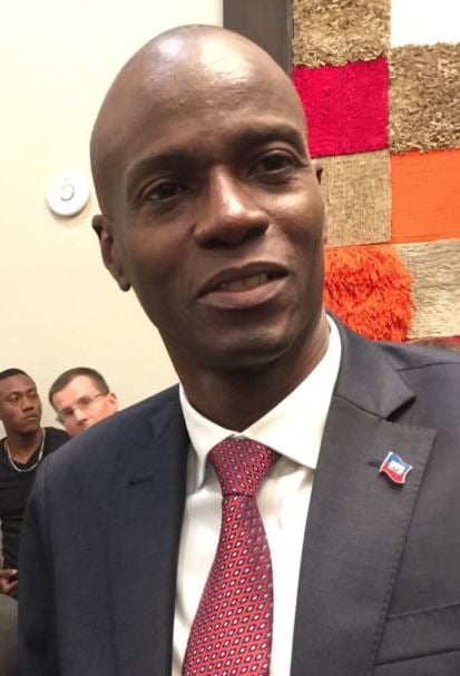 Jovenel Moïse is the current President of Haiti