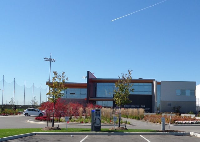 BMO Training Ground built by MLSE in the early 2010s to serve as Toronto FC's practice facility and home to the TFC Academy