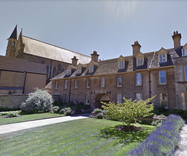 Darbishire quad, Somerville College, one of the constituent colleges of the University of Oxford