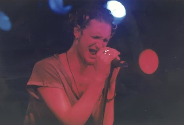 Layne Staley of Alice in Chains, one of the most popular acts identified with alternative metal performing in 1992.
