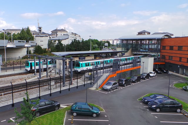 Pointe du Lac station, opened in 2011