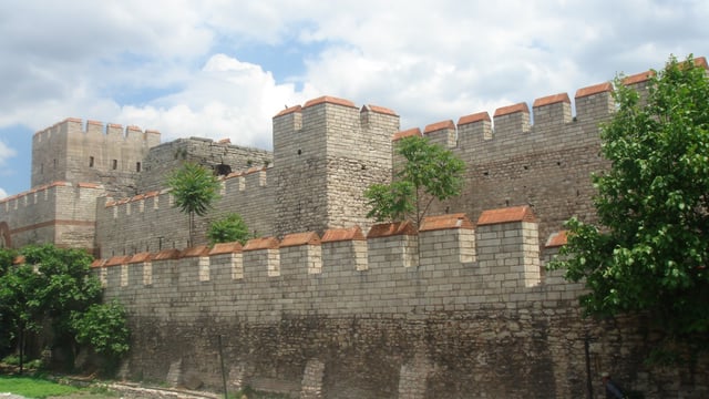 Restored Walls of Constantinople