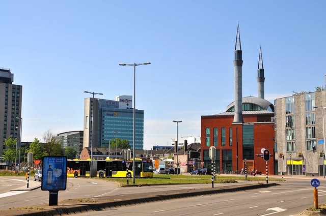 A mosque in Utrecht, Netherlands