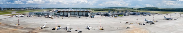Pulkovo International Airport.
