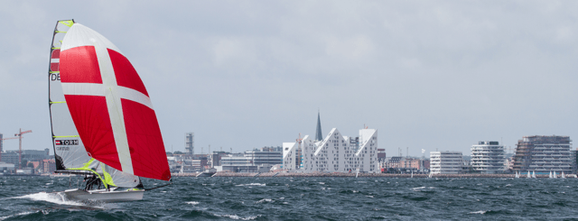 Sailsports in the Aarhus Bay, 2014