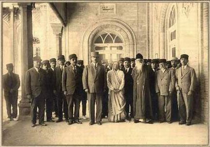 At the Majlis (Iranian parliament) in Tehran, Iran, 1932