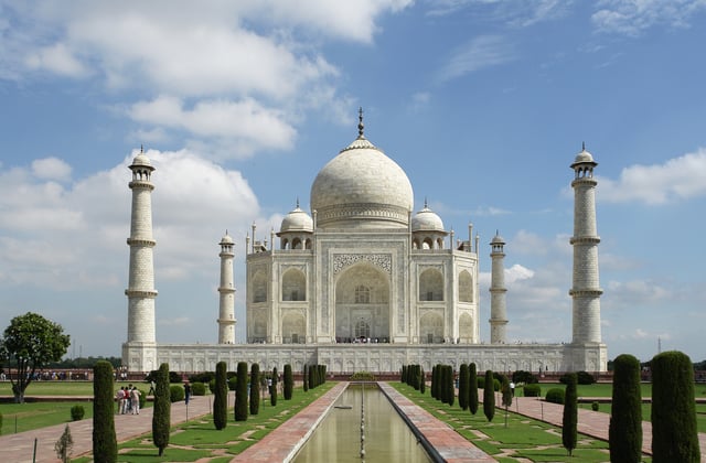 "The Taj Mahal is the jewel of Muslim art in India and one of the universally admired masterpieces of the world's heritage." UNESCO World Heritage Site declaration, 1983.