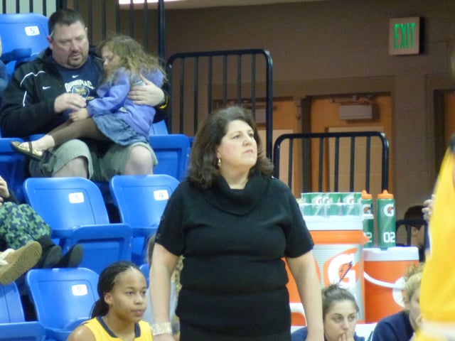 Tricia Fabbri, head coach women's basketball
