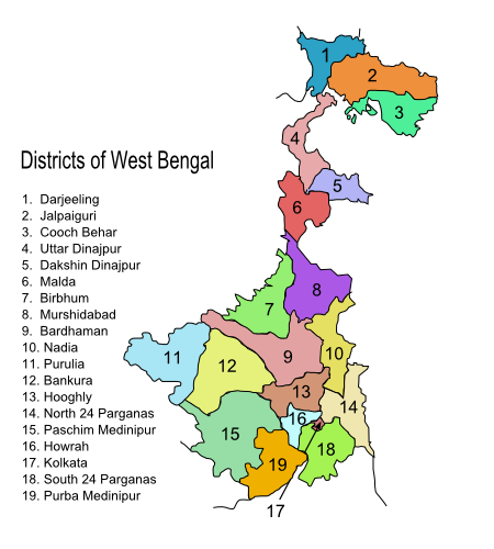 Districts of West Bengal