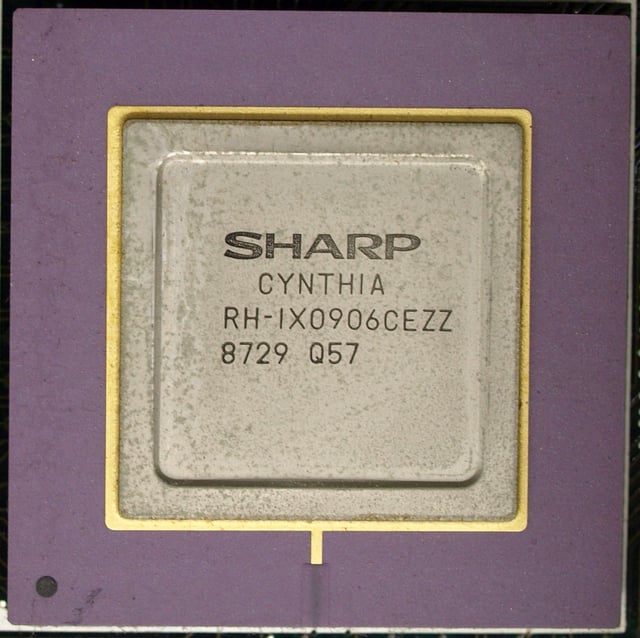 Cynthia Video Sprite Chipset in the Sharp X68000 Computer. Original 1987 CZ-600C model