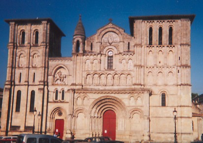 Façade of the Church of the Holy Cross