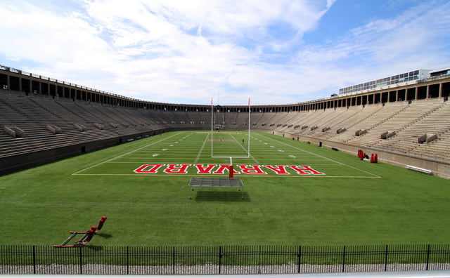 Harvard Stadium, home of Harvard Crimson and the Boston Cannons