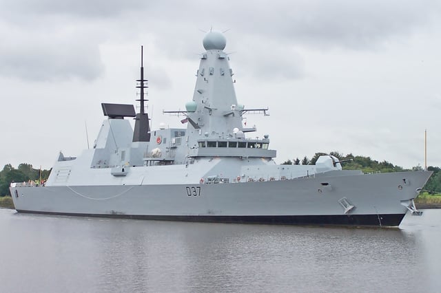 HMS Duncan, the Type 45 guided missile destroyer