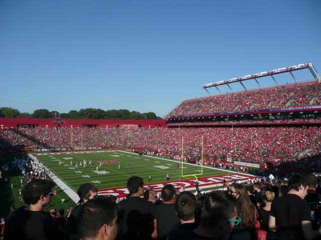 High Point Solutions Stadium is home to Scarlet Knights football.