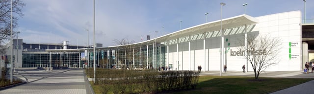 North entrance to Koelnmesse, 2008