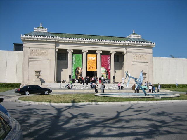 The New Orleans Museum of Art (NOMA) located in City Park