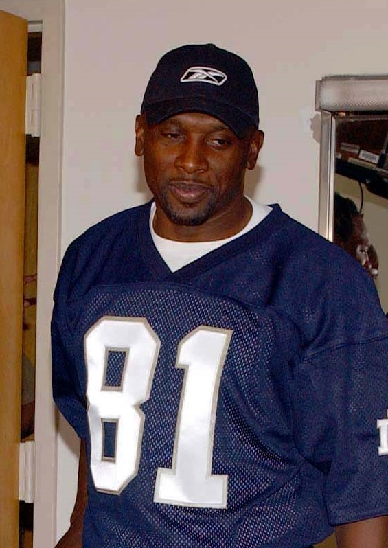 Raiders' Hall of Famer Tim Brown spent 16 years with the Raiders, during which he established himself as one of the NFL's most prolific wide receivers.