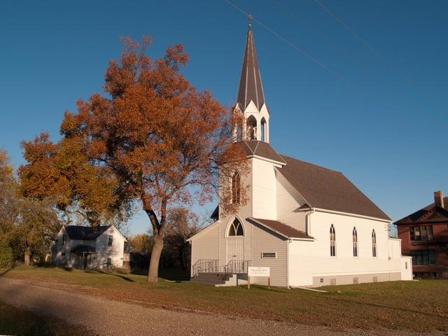 Vang Evangelical Lutheran Church in Manfred