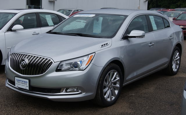 2nd generation Buick LaCrosse, an example of GM's revival following its restructuring in the aftermath of the Great Recession