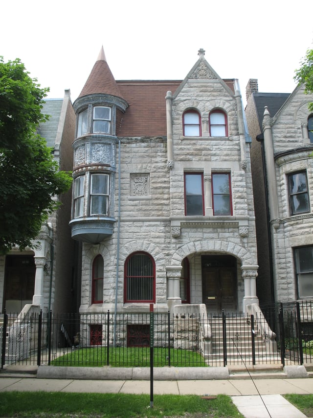 Ida Wells lived in the Ida Wells House, a Chicago Landmark in the Bronzeville historic district.