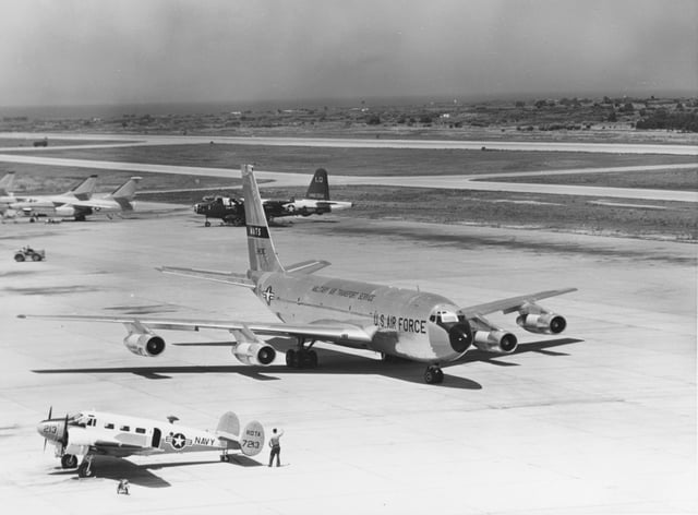 U.S. Air Force Boeing C-135B-BN Stratolifter circa mid-1960's