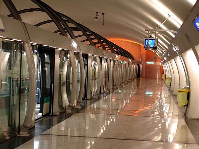 The station Olympiades.